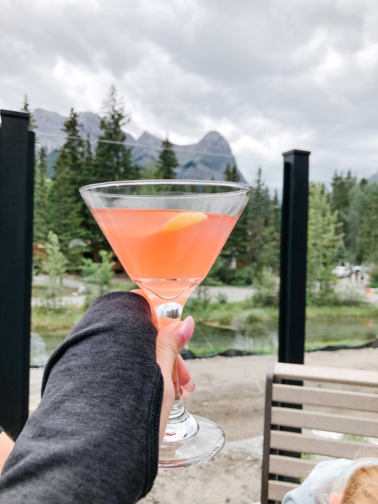 Best patios in Canmore - Creekside Patio in Stirling Lounge at The Malcolm Hotel