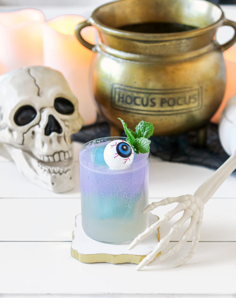 Halloween gin drinks: Spooky Halloween Gin Gin Mule