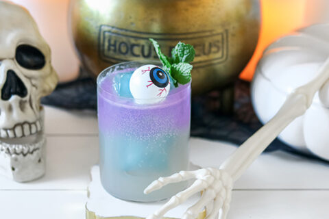 Halloween Gin Gin Mule - Halloween drinks