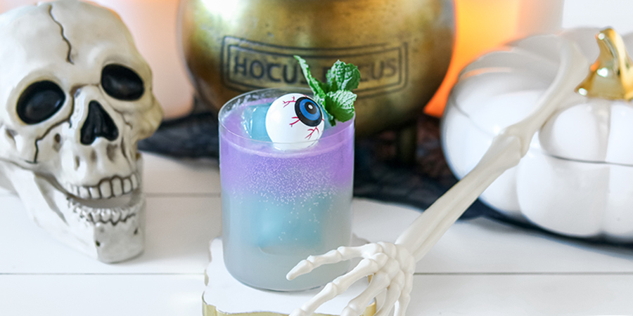 Halloween Gin Gin Mule - Halloween drinks