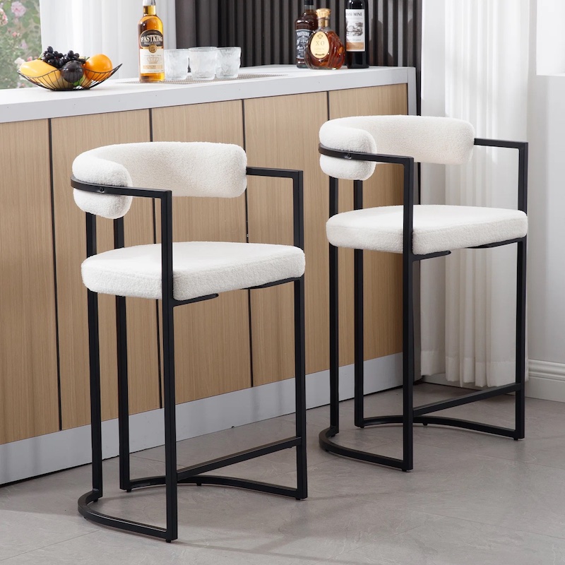 Barrel High Bar Stool - 20 Stylish Bar Stools Trending in 2025