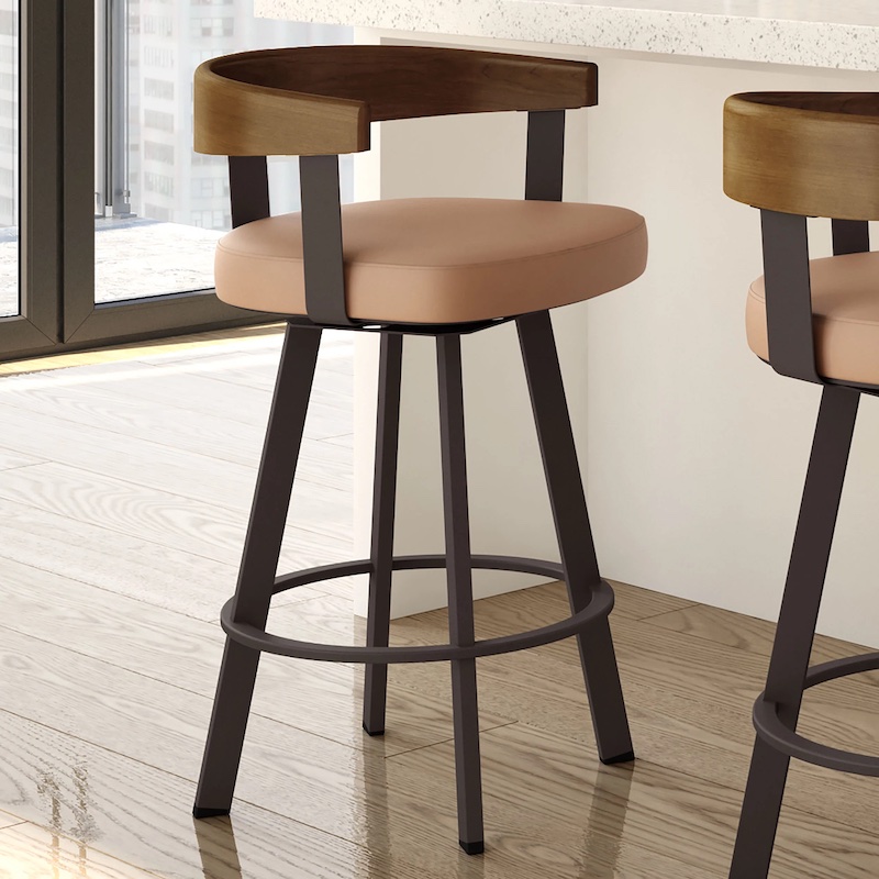 Contemporary Swivel Counter Chair - 20 Stylish Bar Stools Trending in 2025