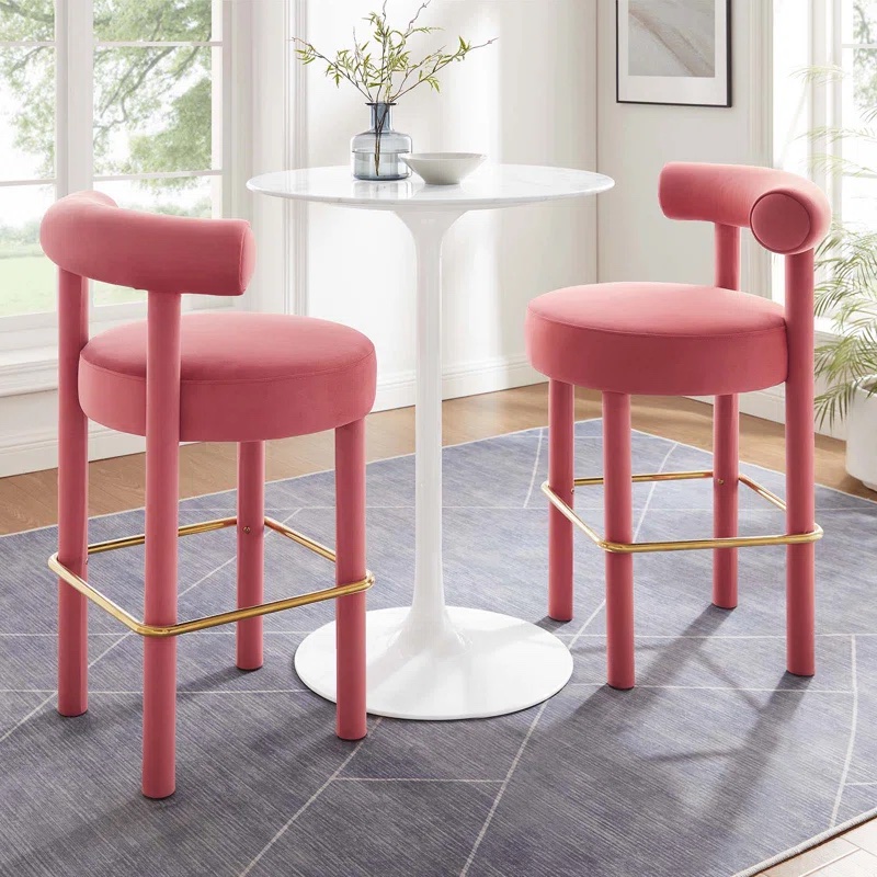 Glam Deco Bar Stool - 20 Stylish Bar Stools Trending in 2025