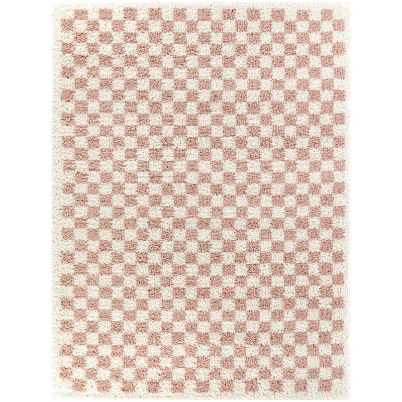 Checkered rug