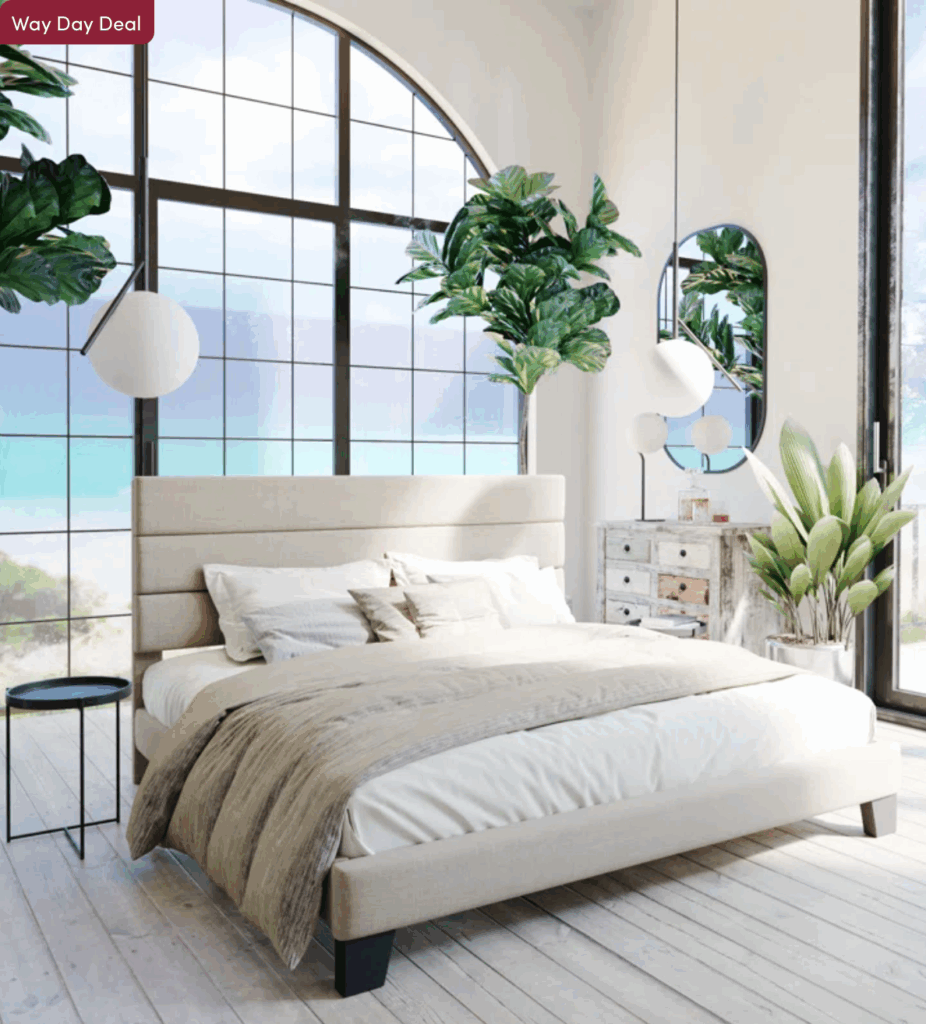 Way Day Sale 2025 Elison Platform Bed